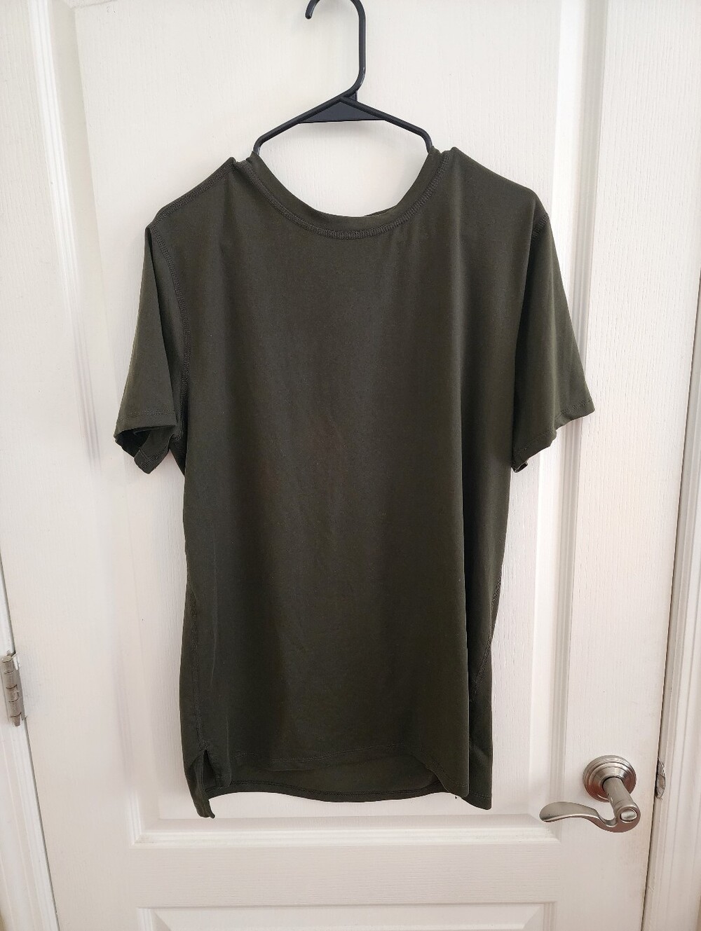 All In Motion Men's Performance T-Shirt | Olive Green Active Gym Top Size M